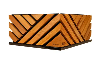 Обливное устройство КАСКАД 30 в ОБЛИЦОВКЕ WOODSON