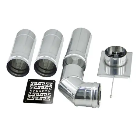 Приточная вентиляция для печи КуБасту мини